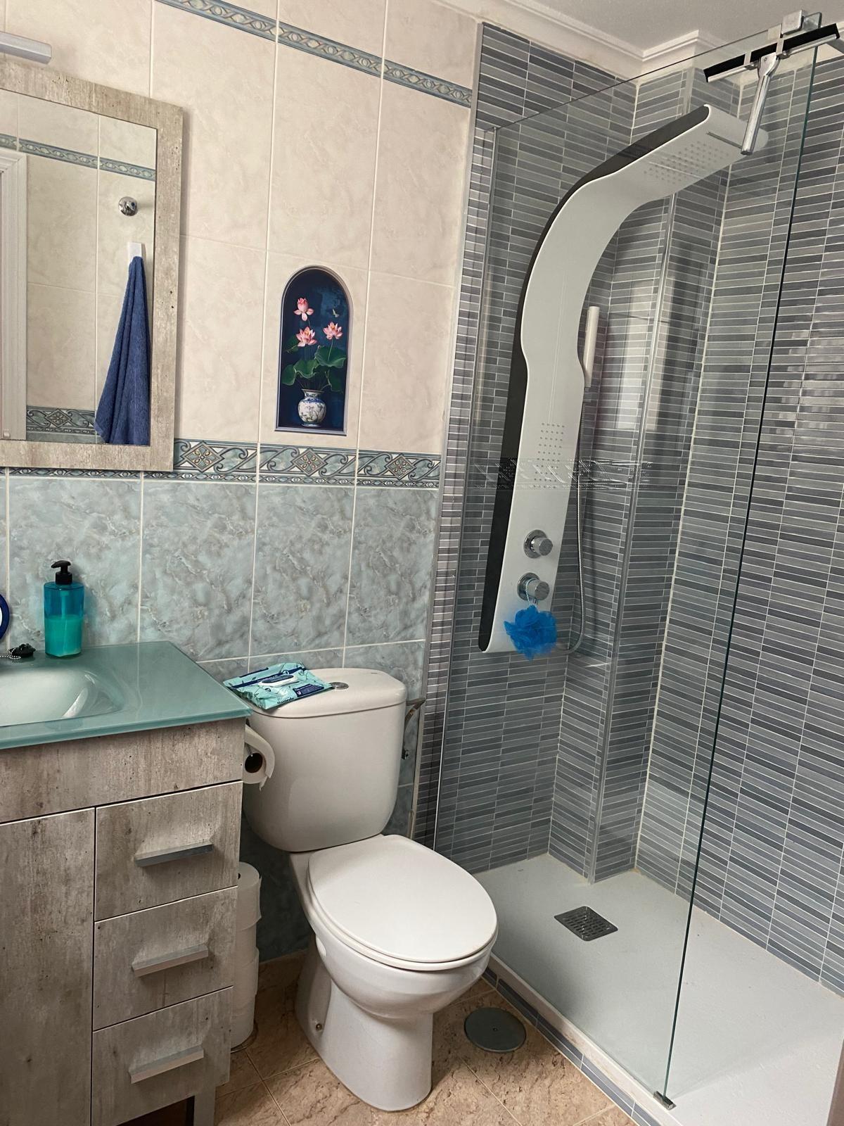 Pool area in penthouse for sale in Torrevieja