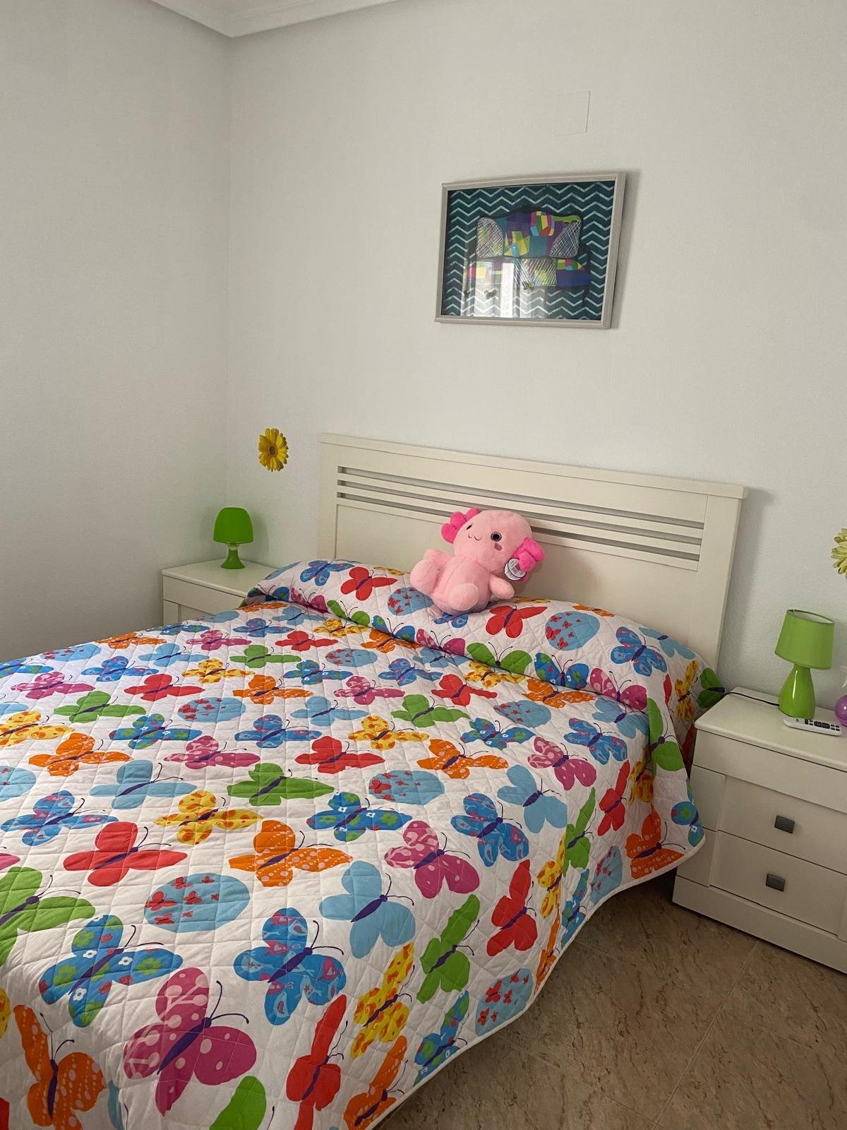 Garden in penthouse for sale in Torrevieja
