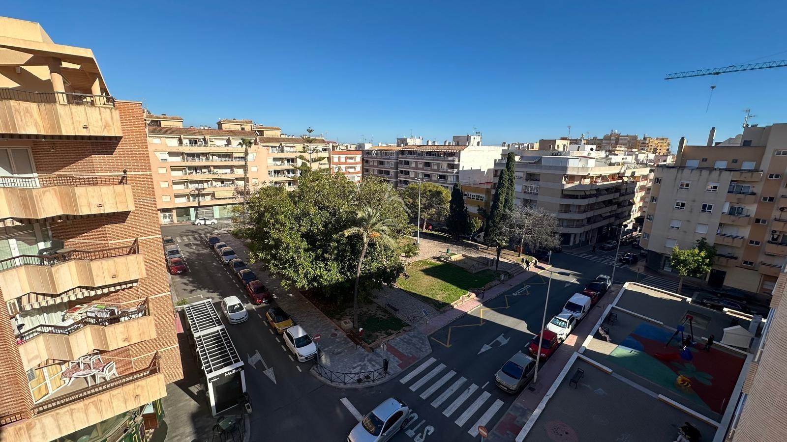 Pool area in apartment for sale in Torrevieja