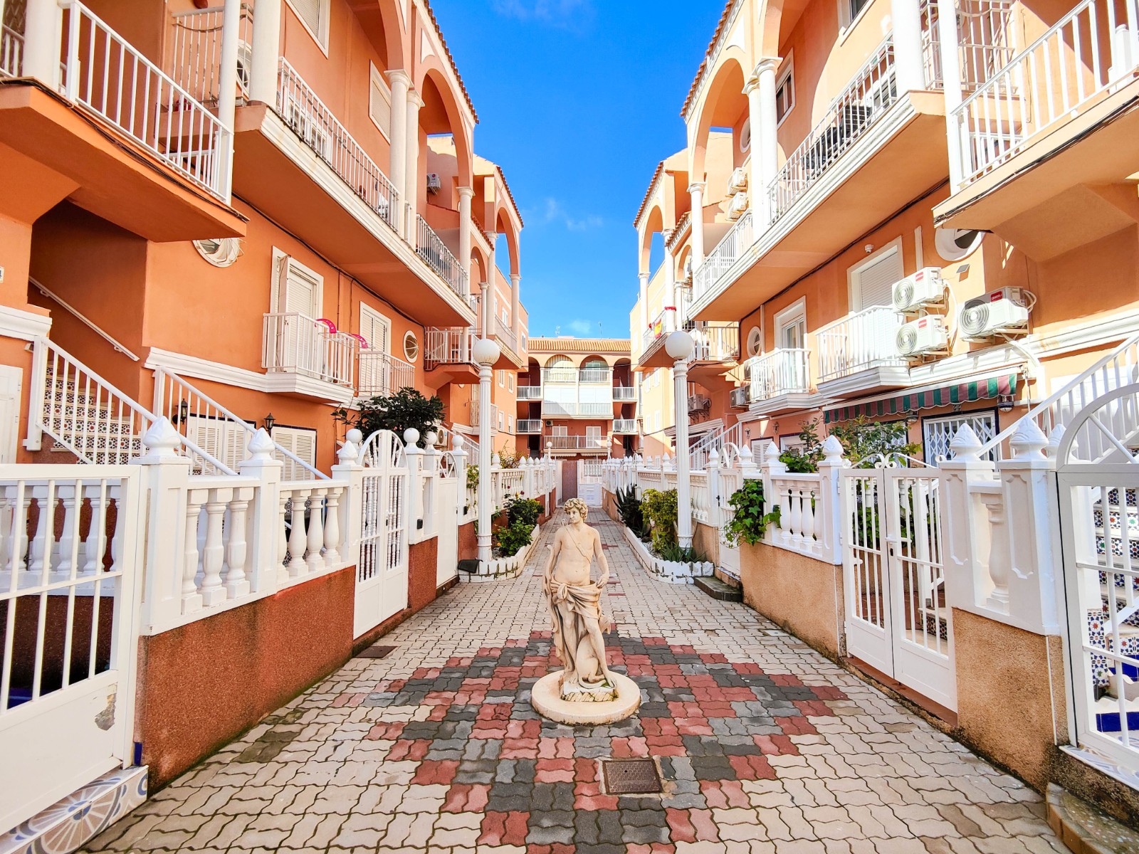 Living room in penthouse for sale in Torrevieja