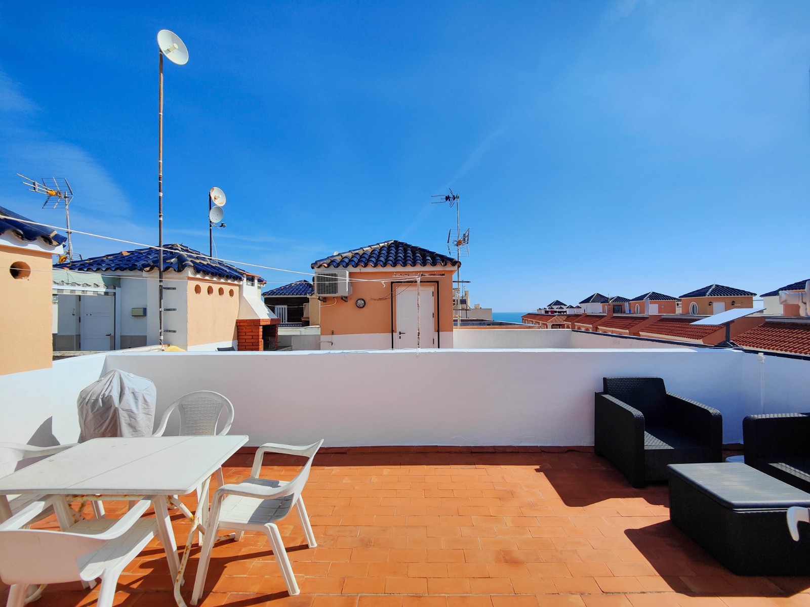 Dining area in penthouse for sale in Torrevieja