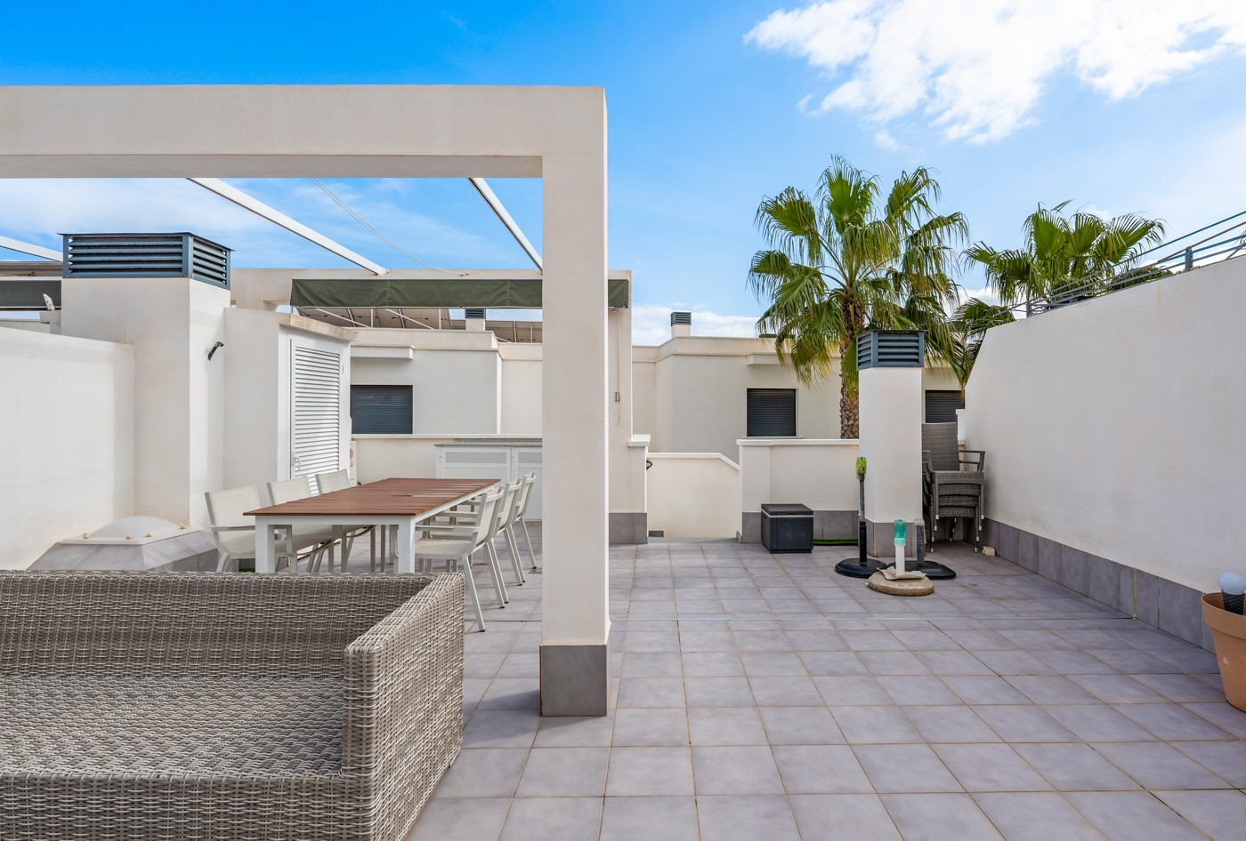 Master bedroom in apartment for sale in Orihuela Costa