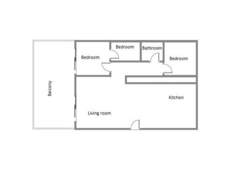 Bedroom in apartment for sale in Orihuela