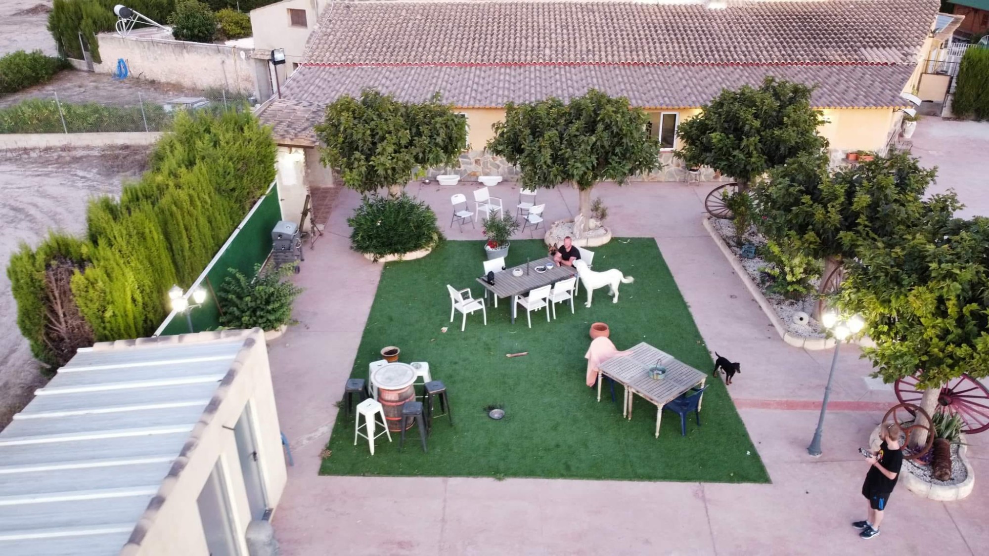 Terrace in villa for sale in Villena