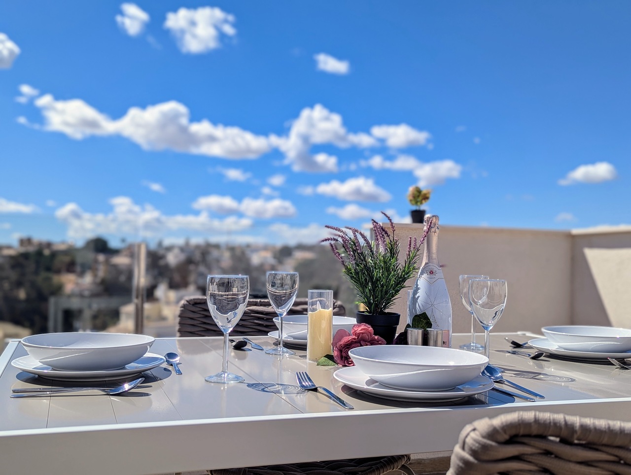 Bedroom in penthouse for sale in Villamartin