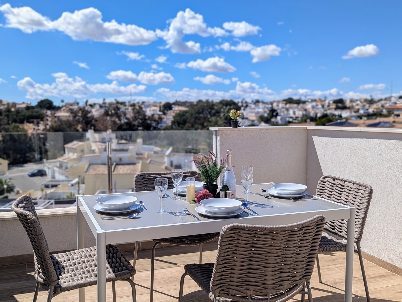 Exterior view in penthouse for sale in Villamartin