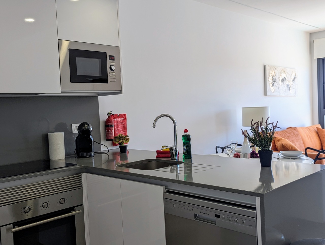 Kitchen in penthouse for sale in Villamartin