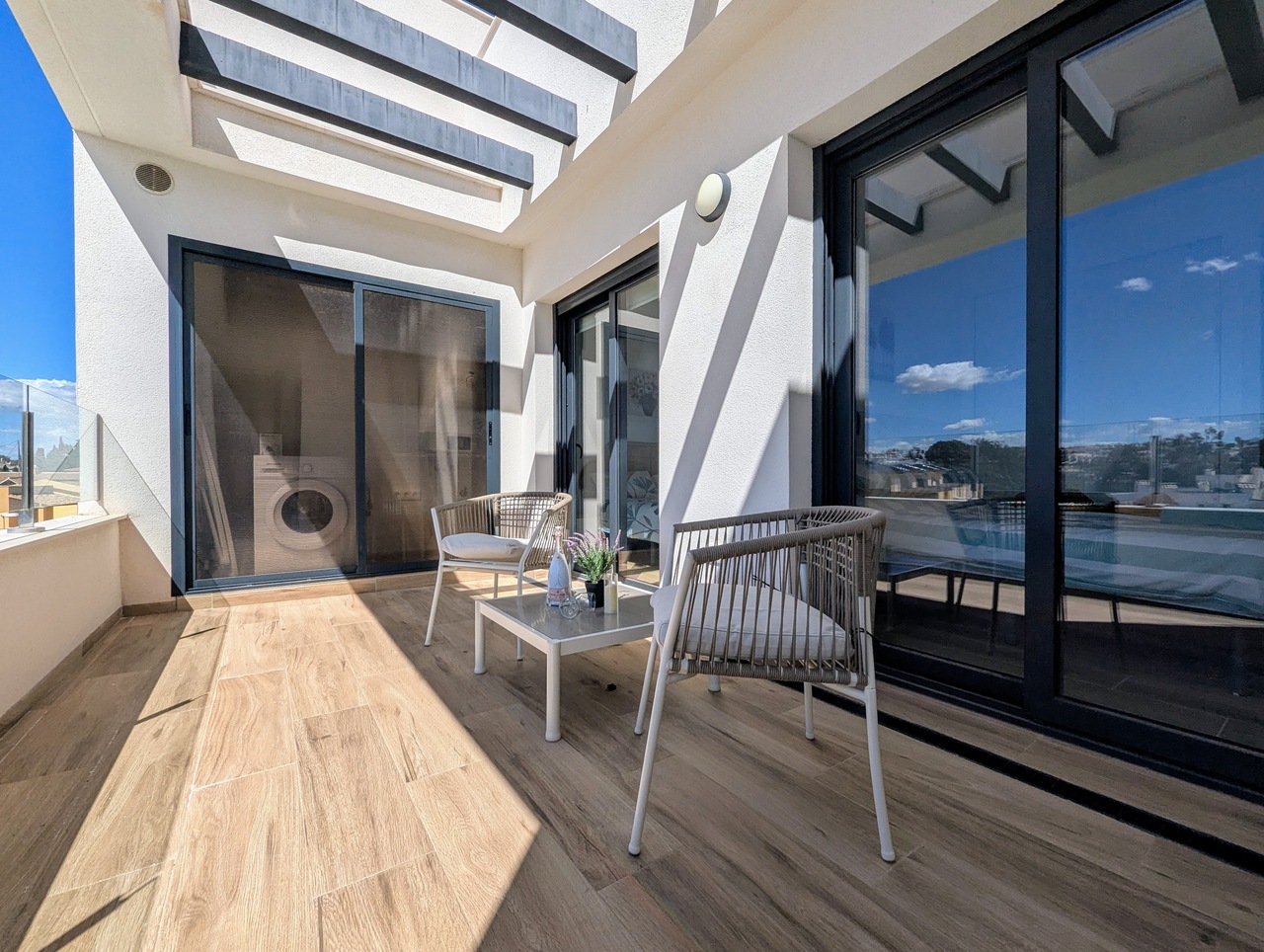 Master bedroom in penthouse for sale in Villamartin