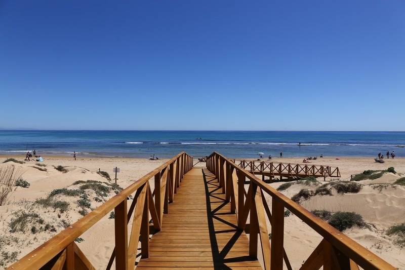 Garden in bungalow for sale in Torrevieja