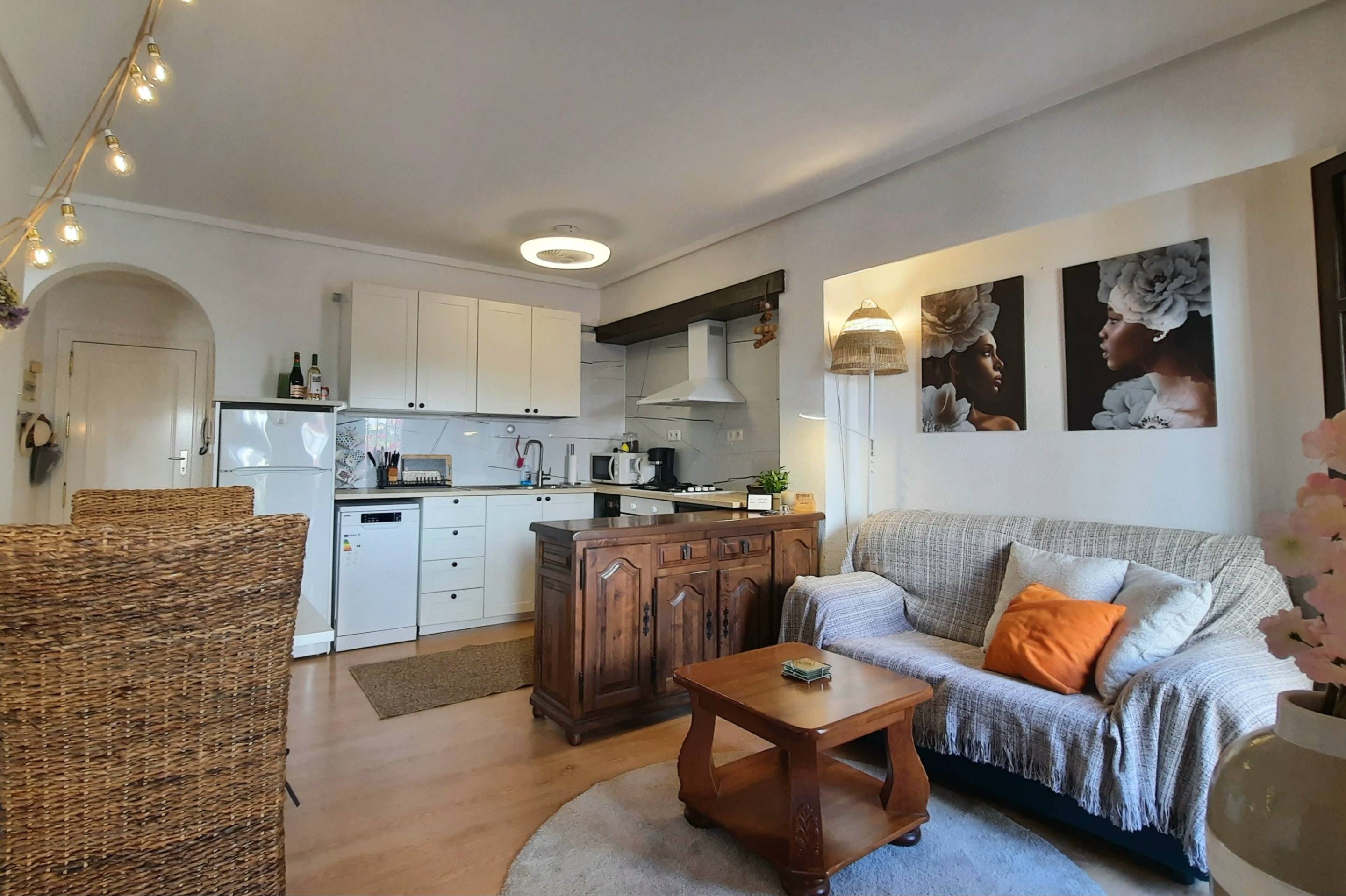 Garden in bungalow for sale in Torrevieja