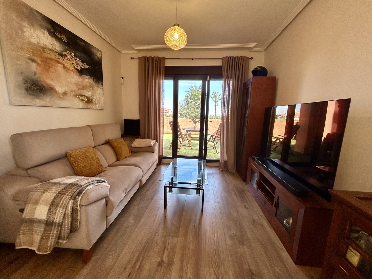 Garden in apartment for sale in Los Alcazares