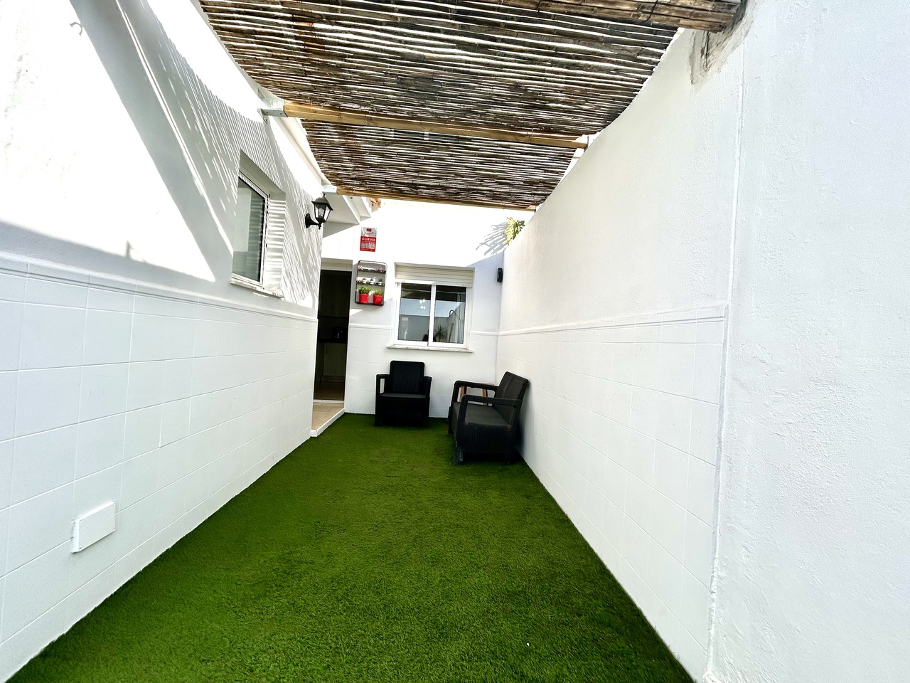 Pool area in terraced for sale in San Javier