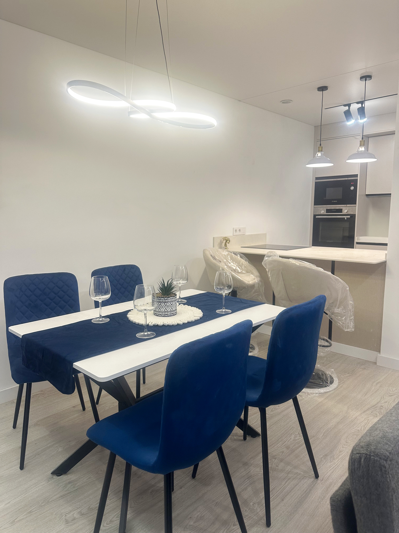 Pool area in apartment for sale in Torrevieja