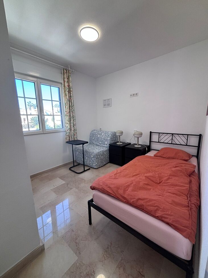 Living room in penthouse for sale in Orihuela Costa