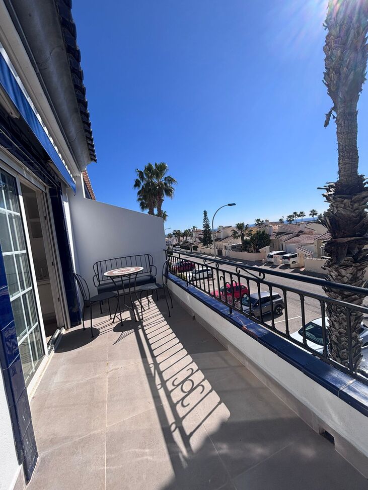 Master bedroom in penthouse for sale in Orihuela Costa