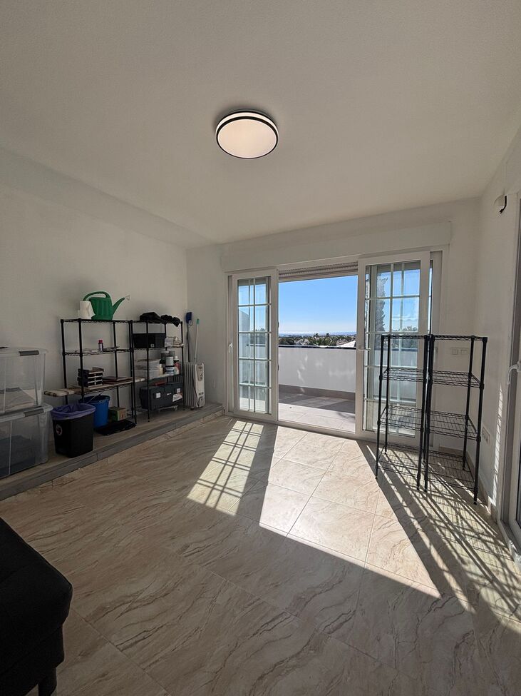 Pool area in penthouse for sale in Orihuela Costa