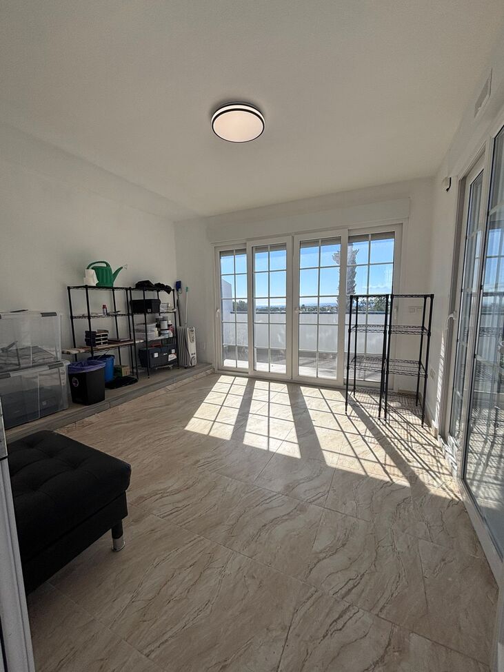 Garden in penthouse for sale in Orihuela Costa