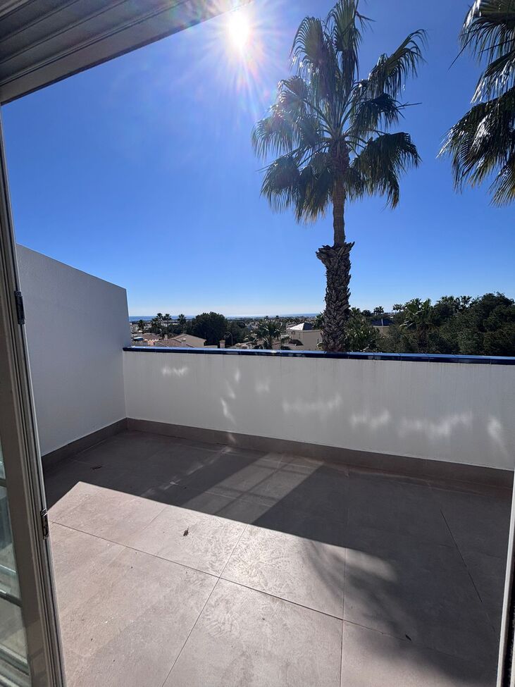 Bedroom in penthouse for sale in Orihuela Costa