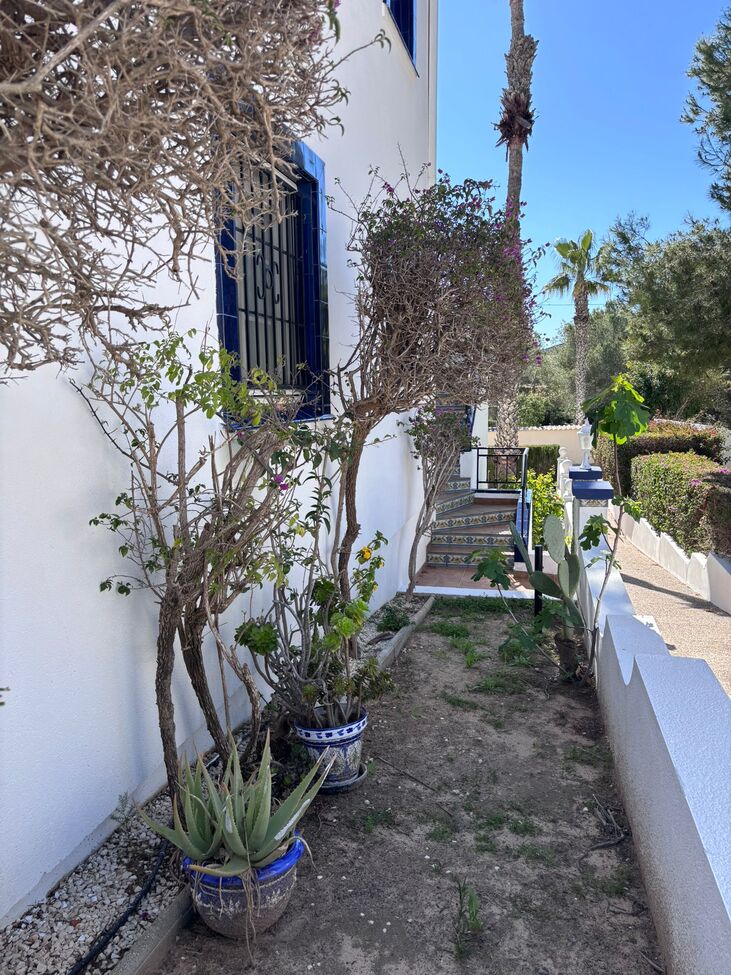 Pool area in penthouse for sale in Orihuela Costa
