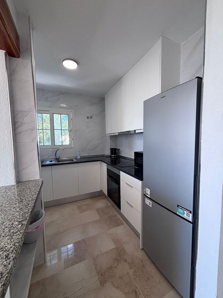 Pool area in penthouse for sale in Orihuela Costa
