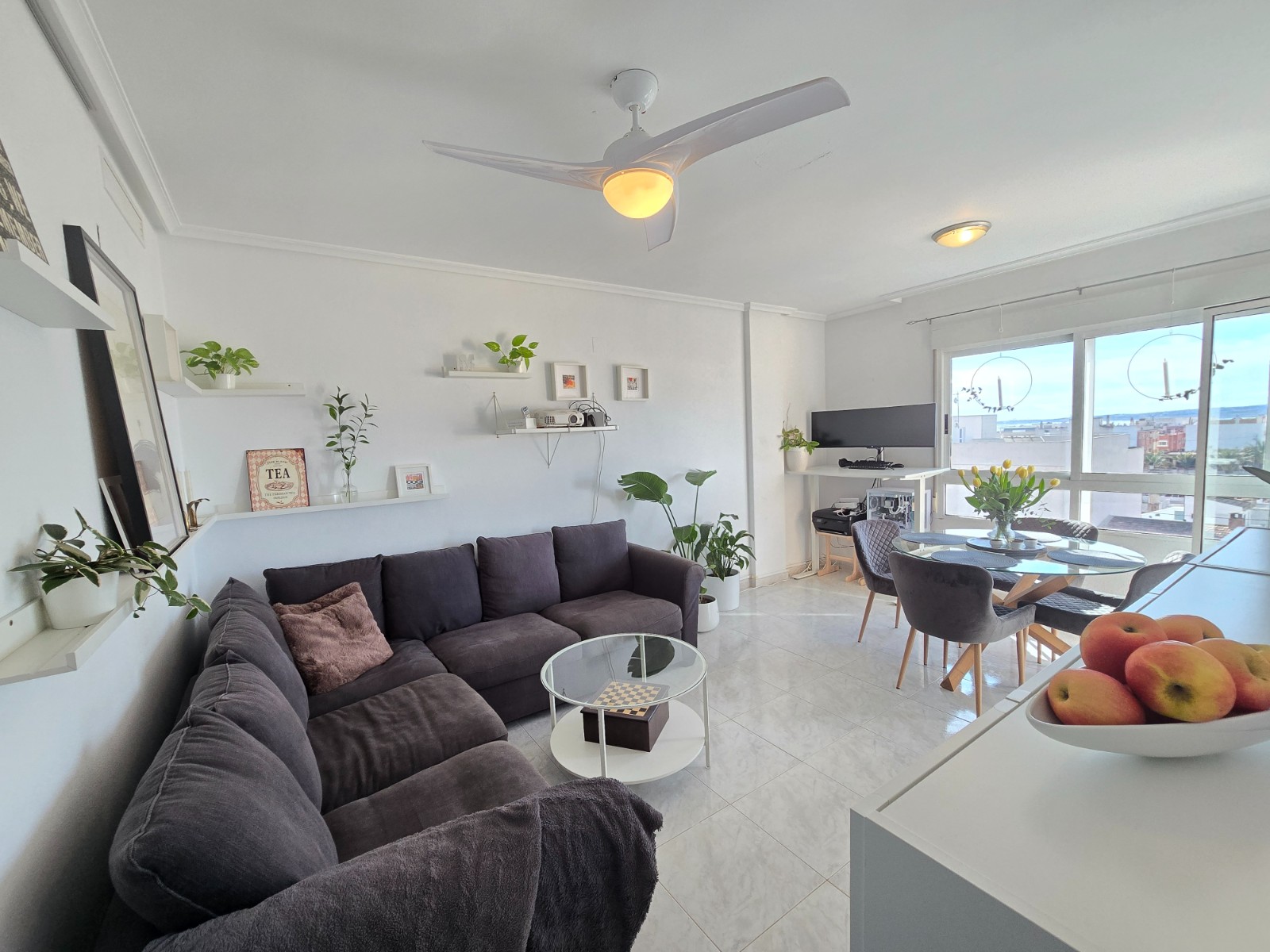 Garden in apartment for sale in Los Montesinos