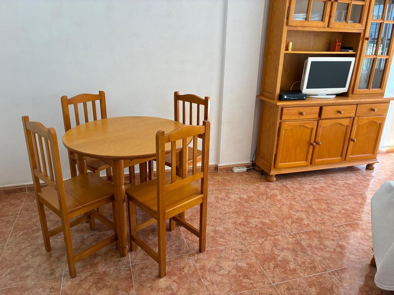 Master bedroom in apartment for sale in Algorfa