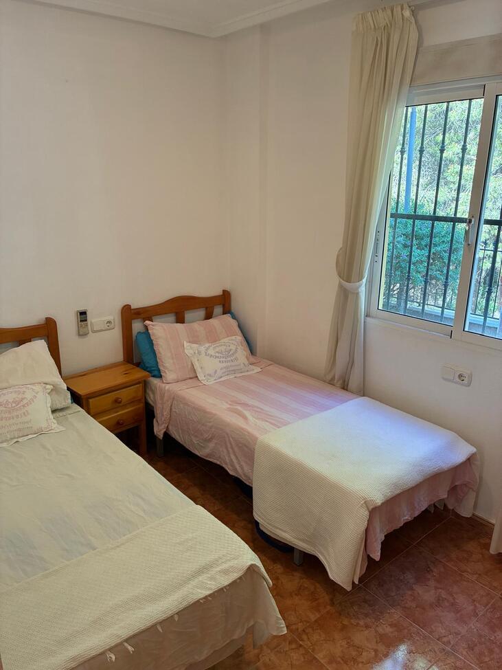 Pool area in apartment for sale in Algorfa