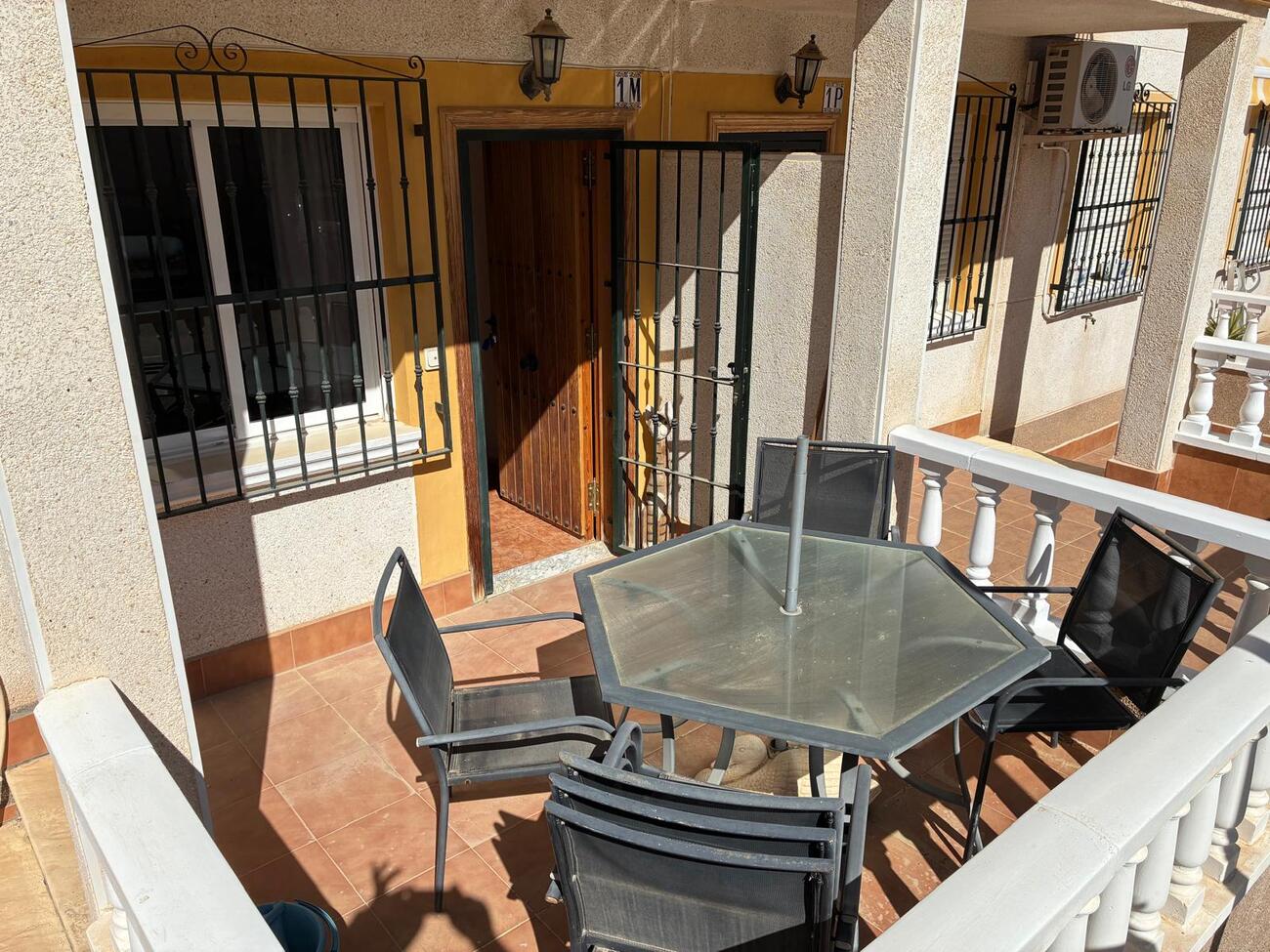 Pool area in apartment for sale in Algorfa