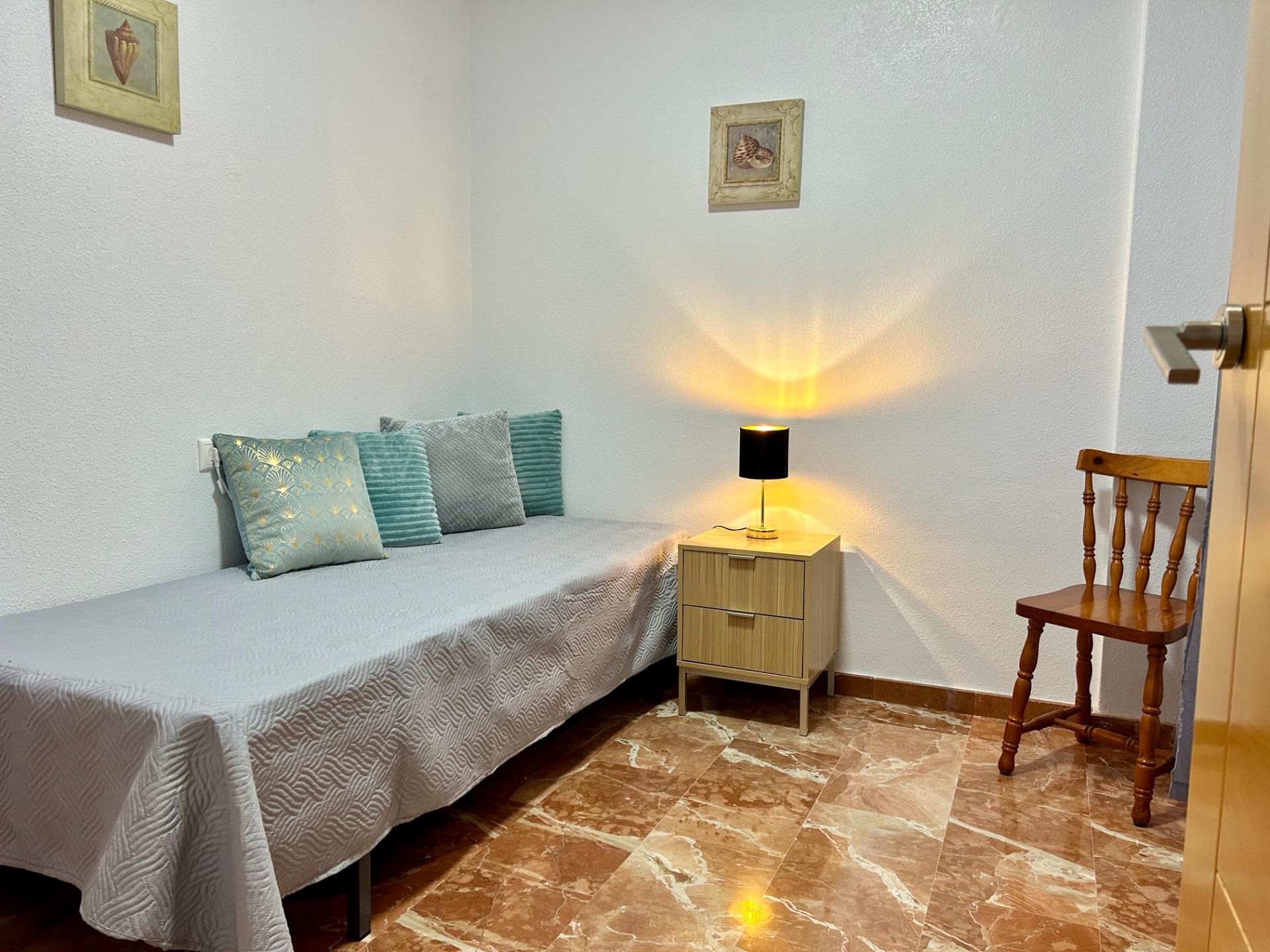 Garden in apartment for sale in Torrevieja