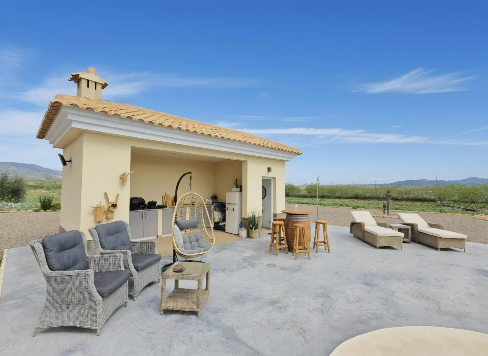 Dining area in villa for sale in Pinoso