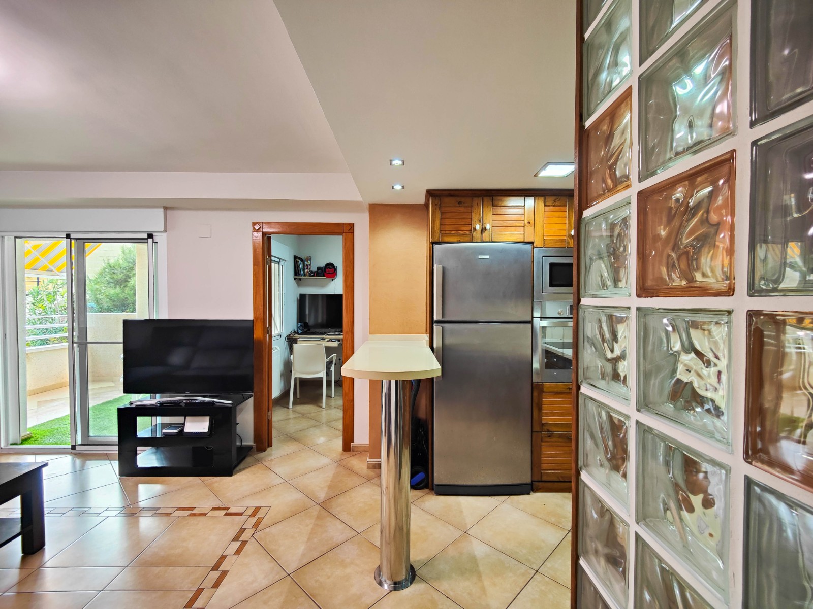 Garden in apartment for sale in Torrevieja