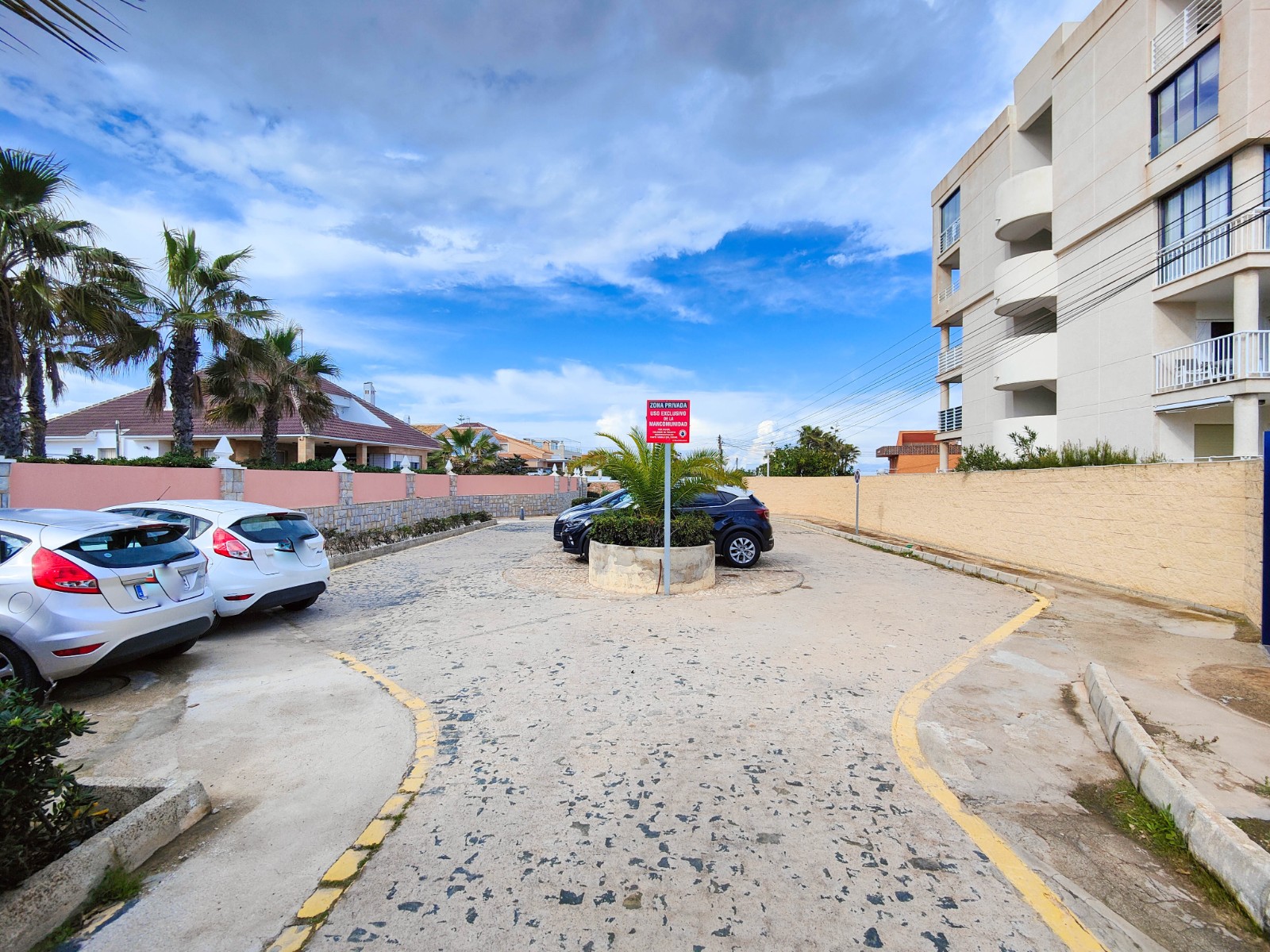 Garden in apartment for sale in Torrevieja