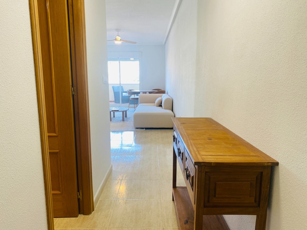 Pool area in apartment for sale in Villamartin