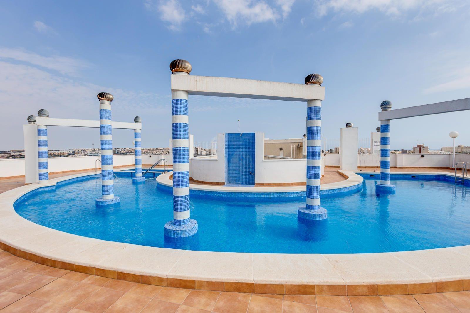 Garden in apartment for sale in Torrevieja