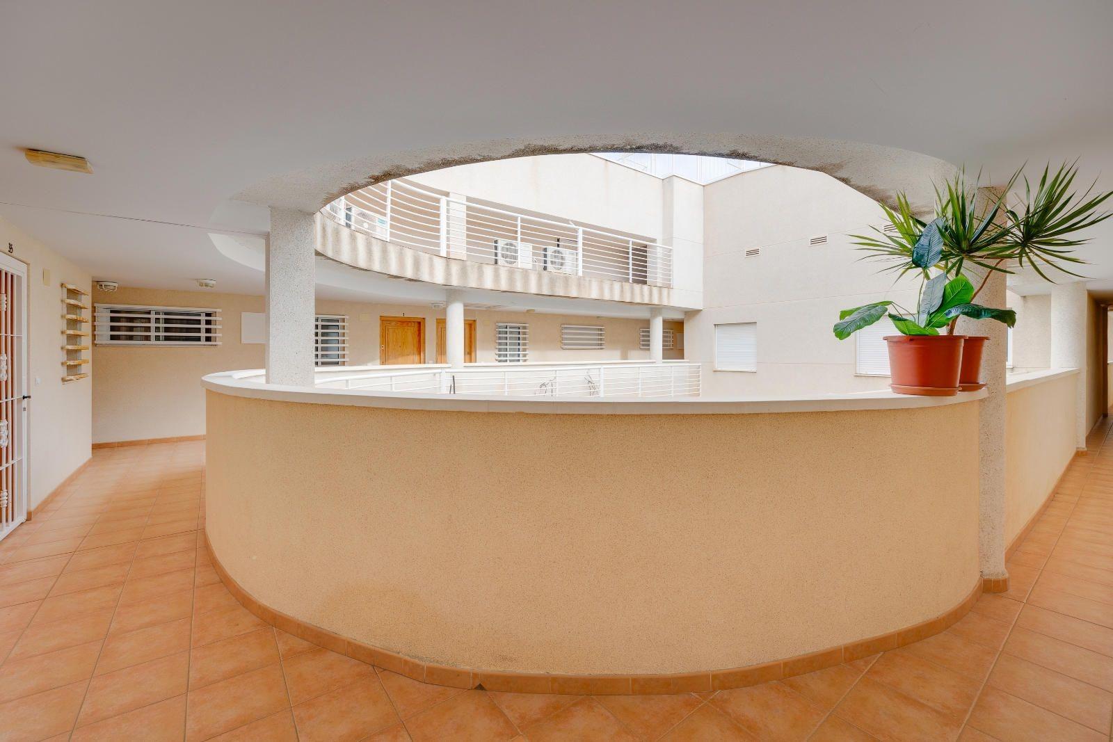 Pool area in apartment for sale in Torrevieja