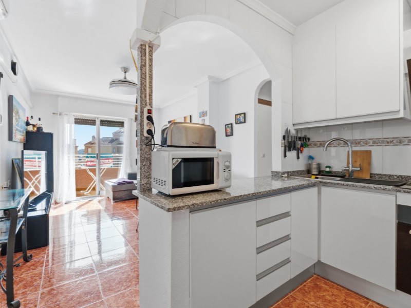 Garden in apartment for sale in Torrevieja