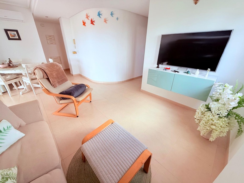 Bathroom in duplex for sale in Hacienda Riquelme Golf Resort