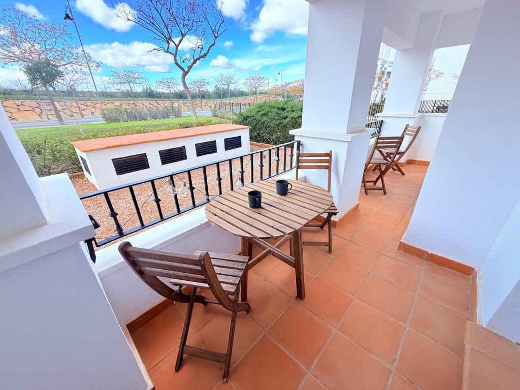 Bedroom in duplex for sale in Hacienda Riquelme Golf Resort