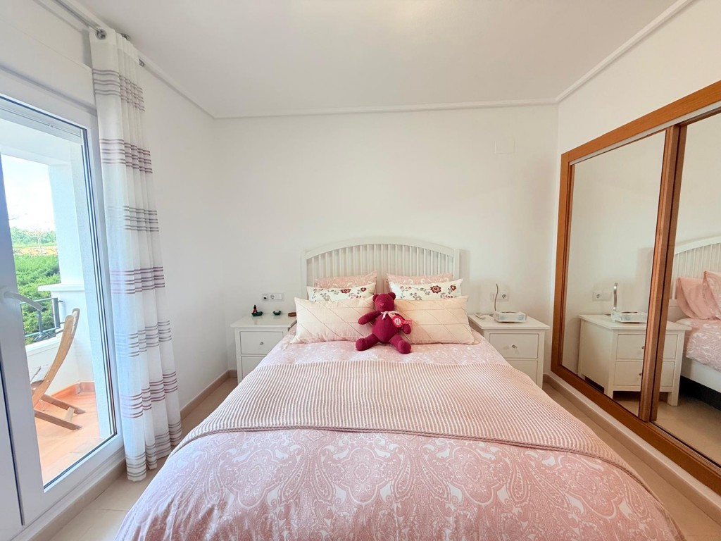 Living room in duplex for sale in Hacienda Riquelme Golf Resort