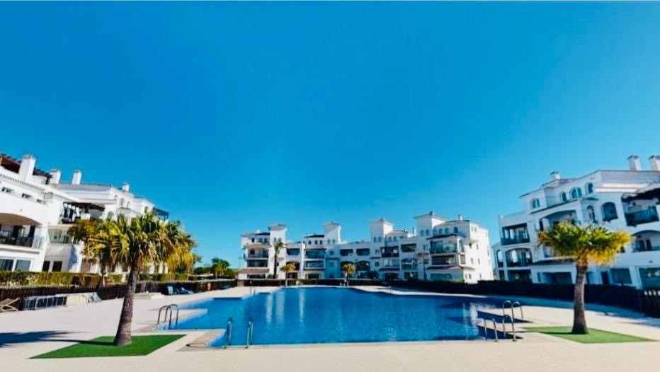 Exterior view in duplex for sale in Hacienda Riquelme Golf Resort