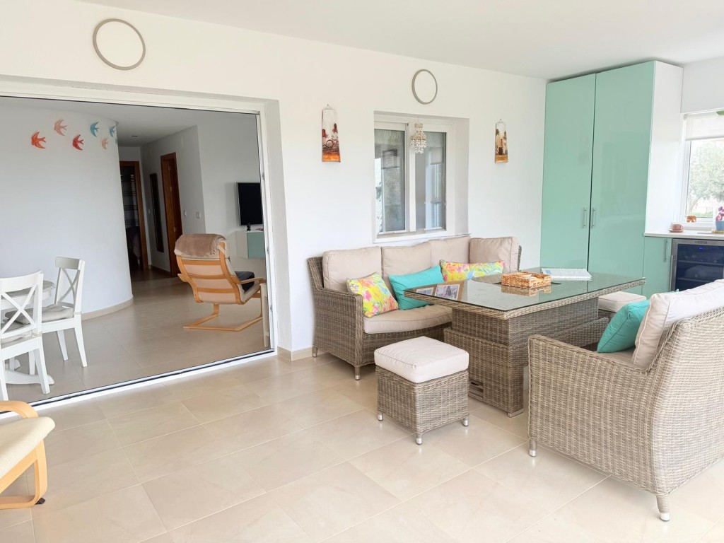 Garden in duplex for sale in Hacienda Riquelme Golf Resort