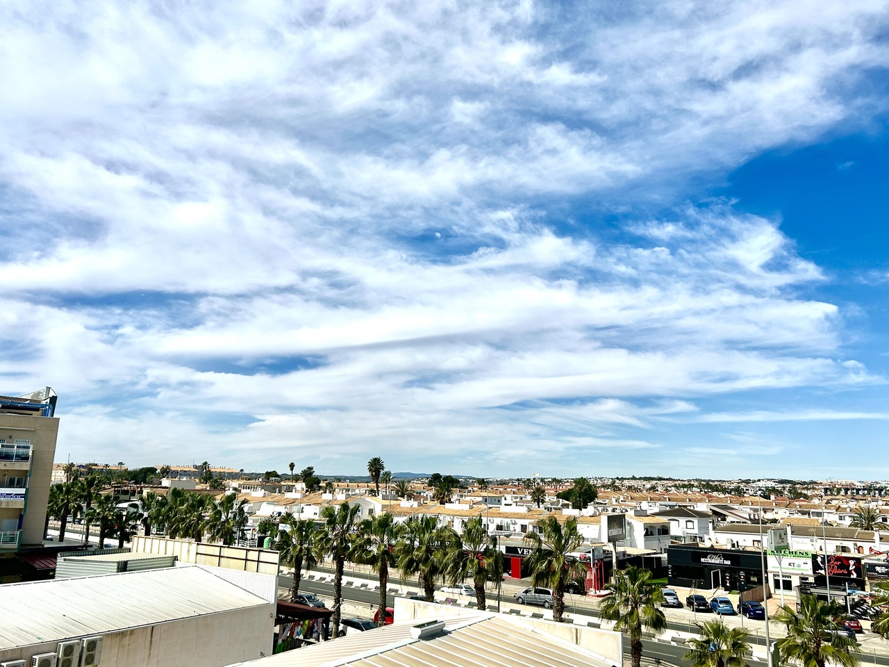 Pool area in apartment for sale in Cabo Roig