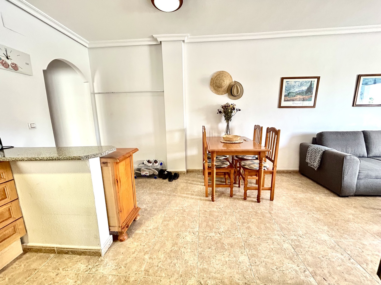 Terrace in apartment for sale in Cabo Roig