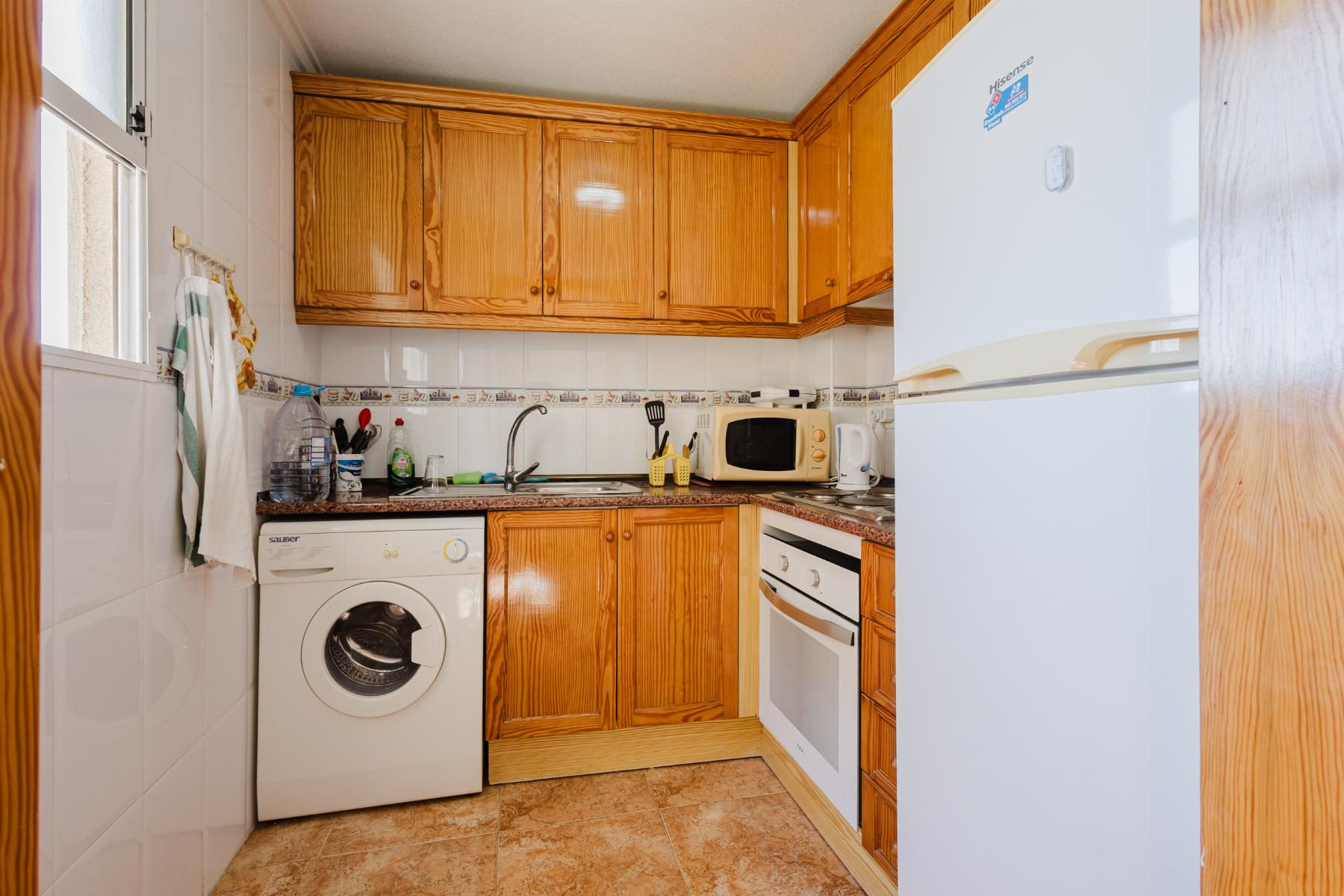 Pool area in apartment for sale in Torrevieja