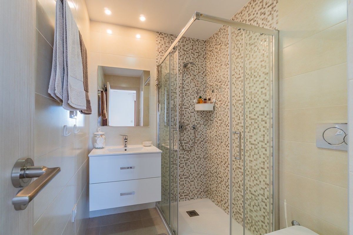 Pool area in apartment for sale in Orihuela Costa