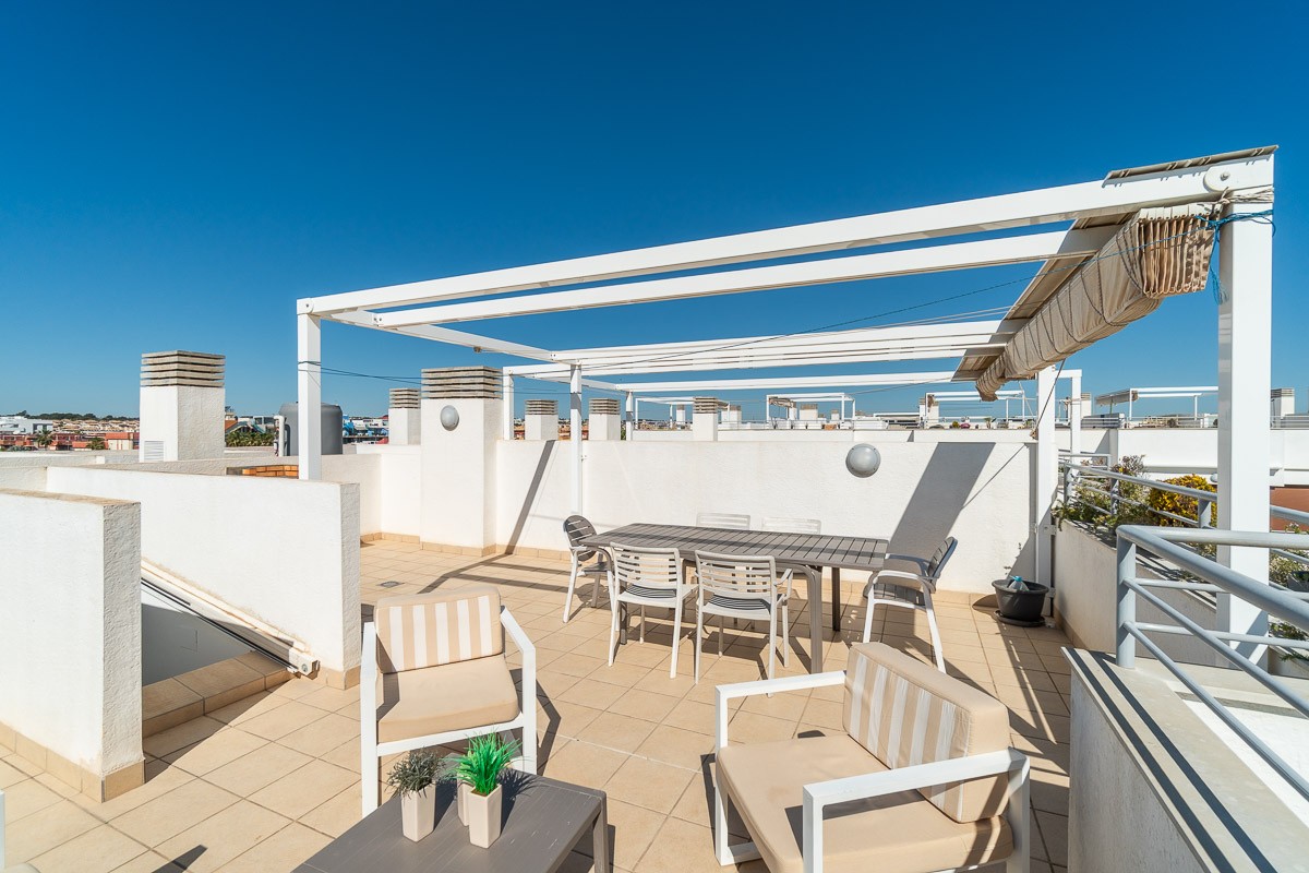 Terrace in apartment for sale in Orihuela Costa