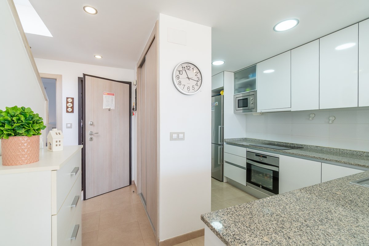 Pool area in apartment for sale in Orihuela Costa