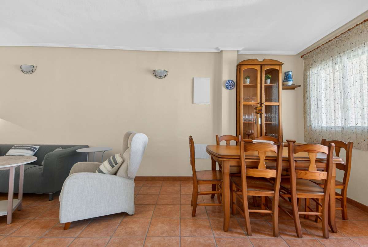 Master bedroom in villa for sale in Lo Pagan