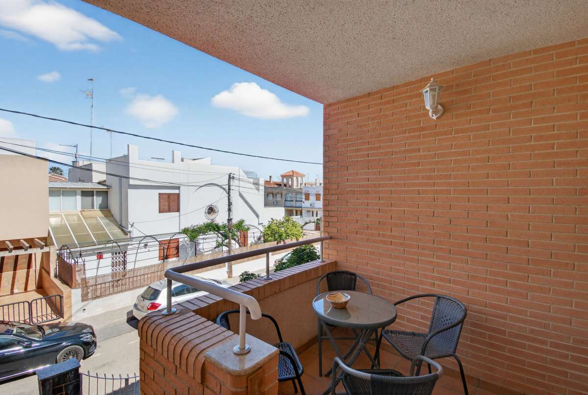 Pool area in villa for sale in Lo Pagan