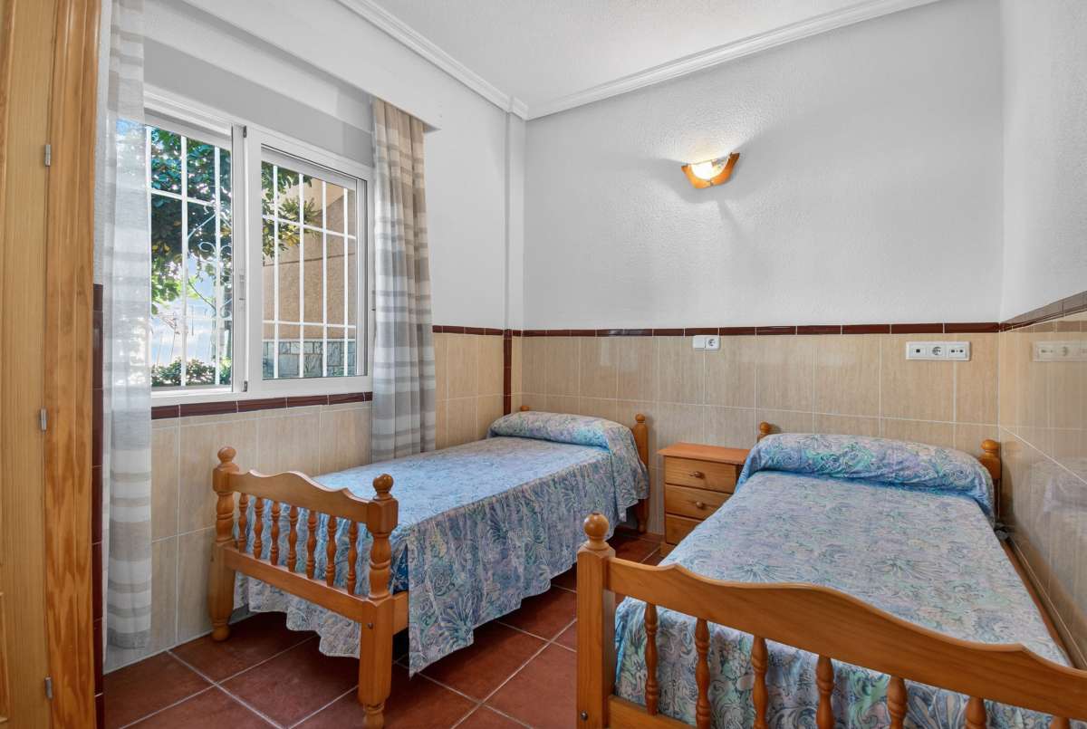 Pool area in villa for sale in Lo Pagan